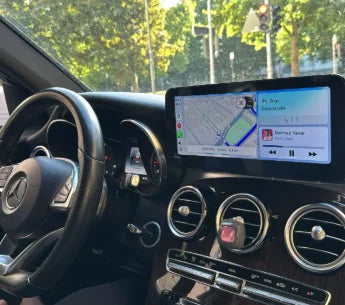 Écran tactile HD CarPlay et Android Auto pour Mercedes Classe C W205