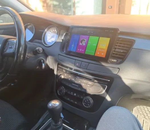 Écran tactile HD CarPlay et Android Auto pour Peugeot 508