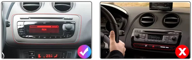 Écran tactile HD CarPlay et Android Auto pour Seat Ibiza