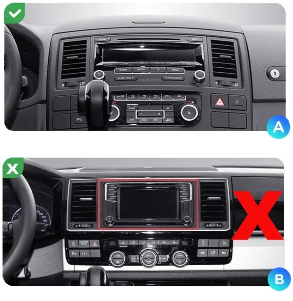 Écran tactile HD CarPlay et Android Auto pour Volkswagen Multivan