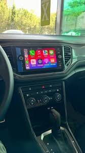 Écran tactile HD CarPlay et Android Auto pour Volkswagen T-Roc