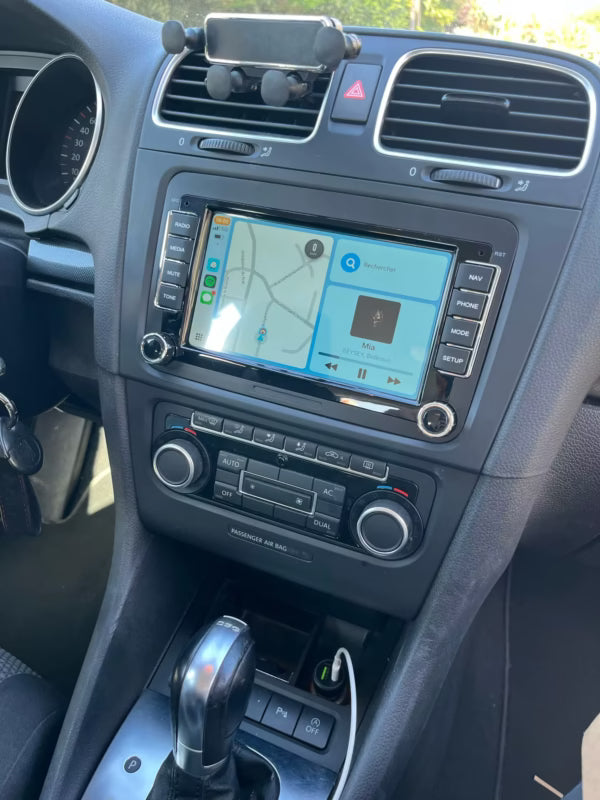 Écran tactile HD CarPlay et Android Auto pour Volkswagen T5 Transporter