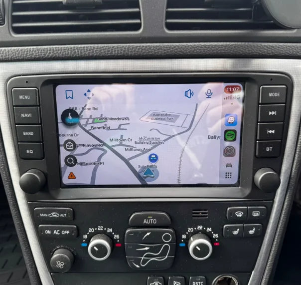 Écran tactile HD CarPlay et Android Auto pour Volvo V40