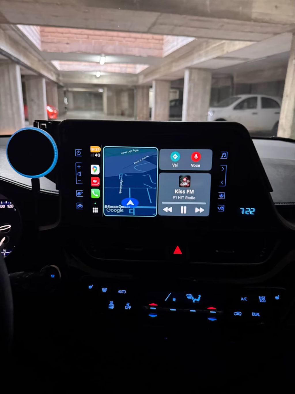 Façade autoradio dédiée à la Toyota Verso 2009-2018