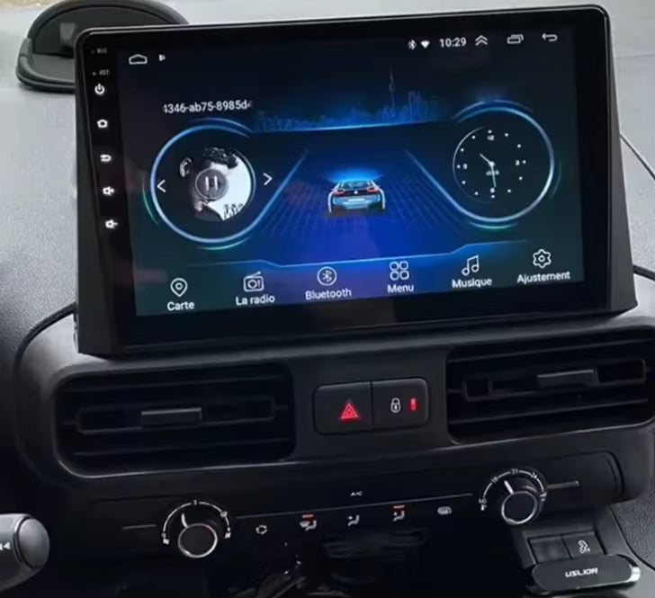 Façade autoradio dédiée à la Citroën Berlingo 2019+