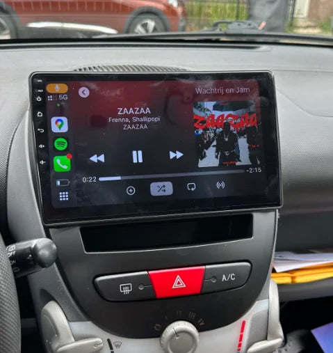 Façade autoradio dédiée à la Citroën C1 2005-2014