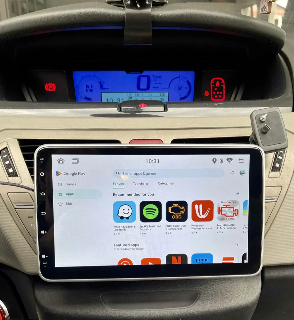 Façade autoradio dédiée à la Citroën C4 Picasso 2006-2013