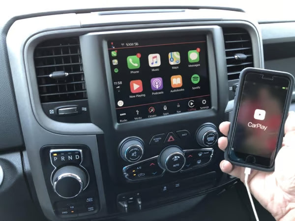 Façade autoradio dédiée à la Dodge Ram 2013-2018