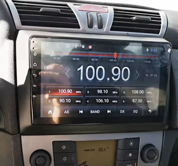 Façade autoradio dédiée à la Fiat Stilo 2001-2010