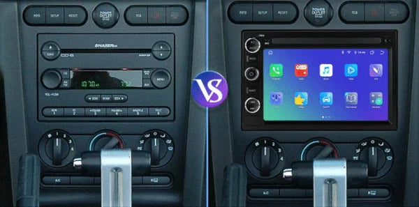 Façade autoradio dédiée à la Ford Edge 1 2006-2010