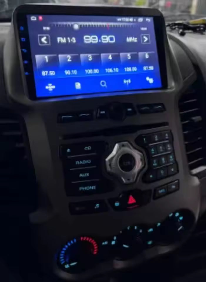 Façade autoradio dédiée à la Ford Ranger 2011-2015