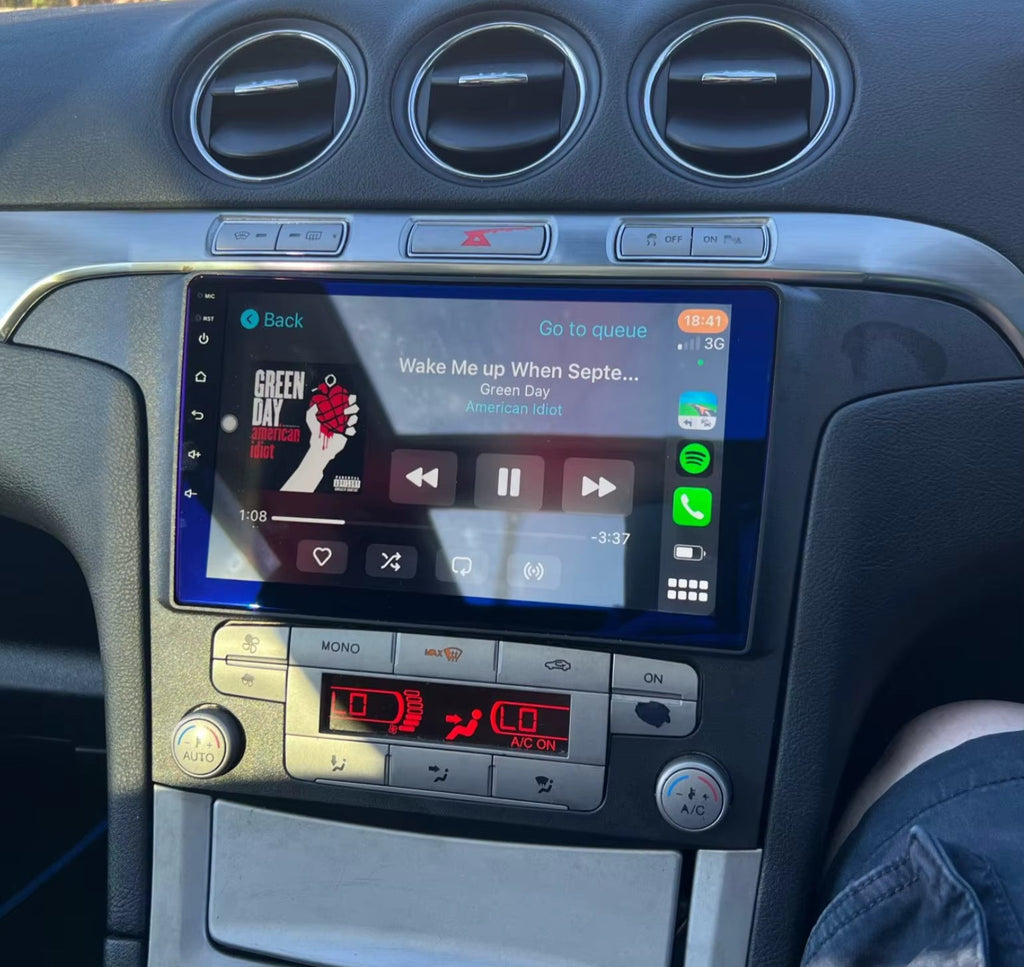 Façade autoradio dédiée à la Ford S-Max 2006-2015