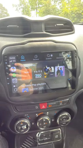 Façade autoradio dédiée à la Jeep Renegade 2016-2020