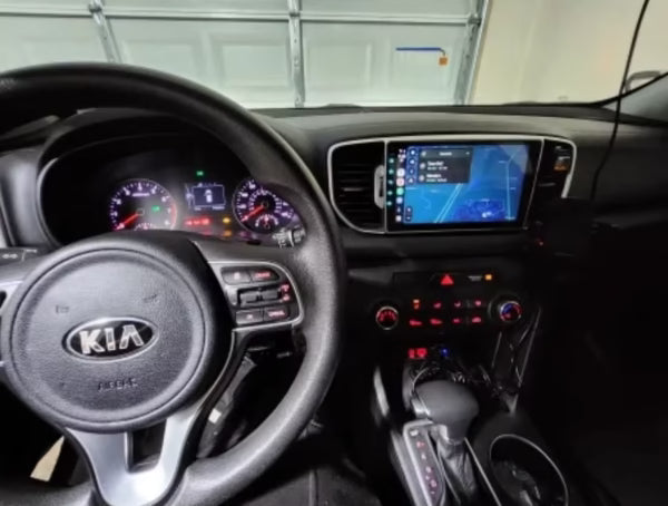 Façade autoradio dédiée à la Kia Sportage 2016-2018