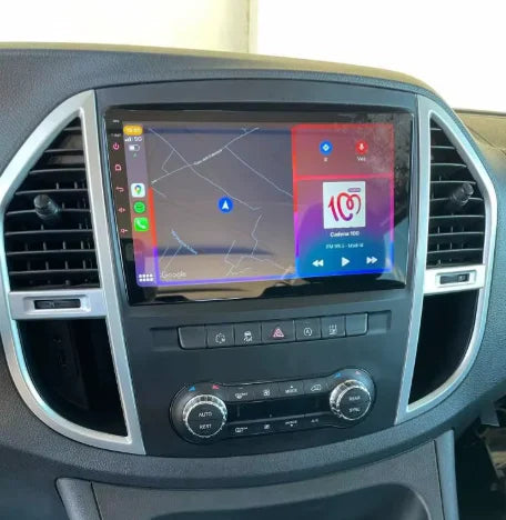 Façade autoradio dédiée à la Mercedes Vito W447 2014-2020
