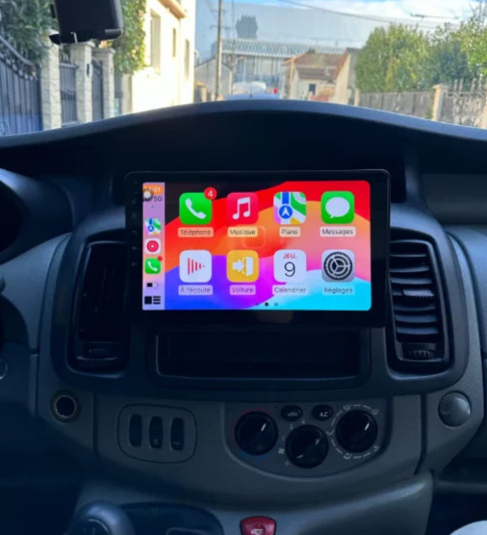 Façade autoradio dédiée à la Opel Vivaro 2010-2014