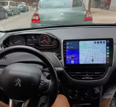 Façade autoradio dédiée à la Peugeot 2008 2012-2018