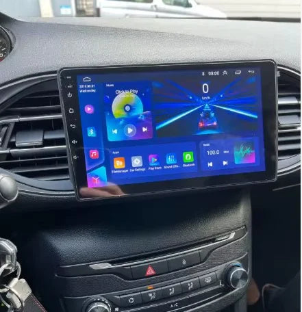 Façade autoradio dédiée à la Peugeot 308 2013-2021
