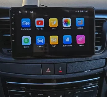 Façade autoradio dédiée à la Peugeot 508 2011-2018