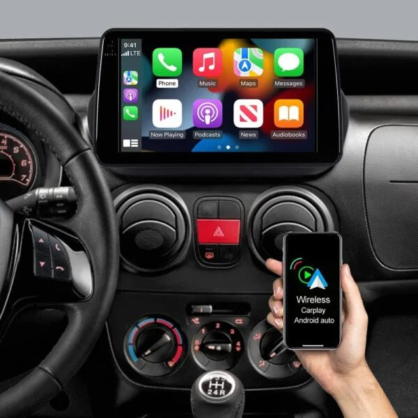 Façade autoradio dédiée à la Peugeot Beeper 2008-2017
