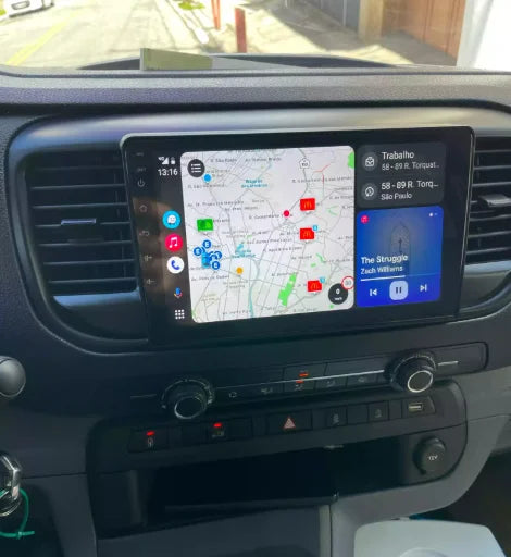 Façade autoradio dédiée à la Peugeot Expert 3 2016-2021