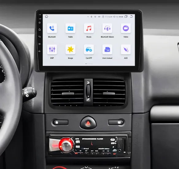 Façade autoradio dédiée à la Renault Clio 2 1999-2012