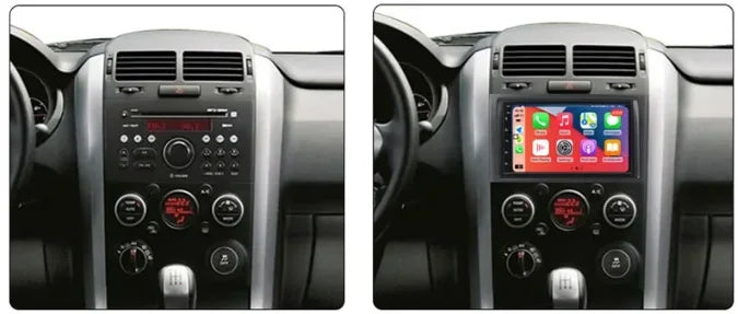Façade autoradio dédiée à la Suzuki Grand Vitara 2005-2015