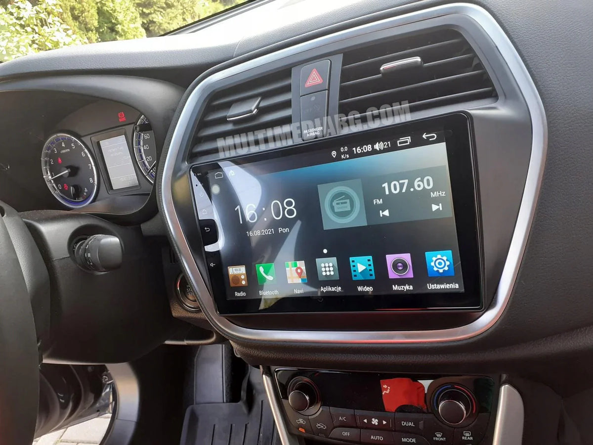 Façade autoradio dédiée à la Suzuki SX4 S-Cross 2012-2017