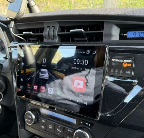 Façade autoradio dédiée à la Toyota Auris 2013-2016