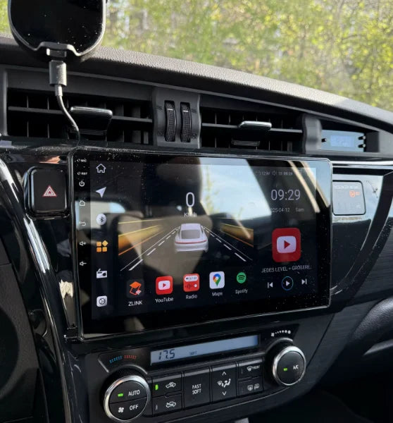 Façade autoradio dédiée à la Toyota Corolla 2013-2016