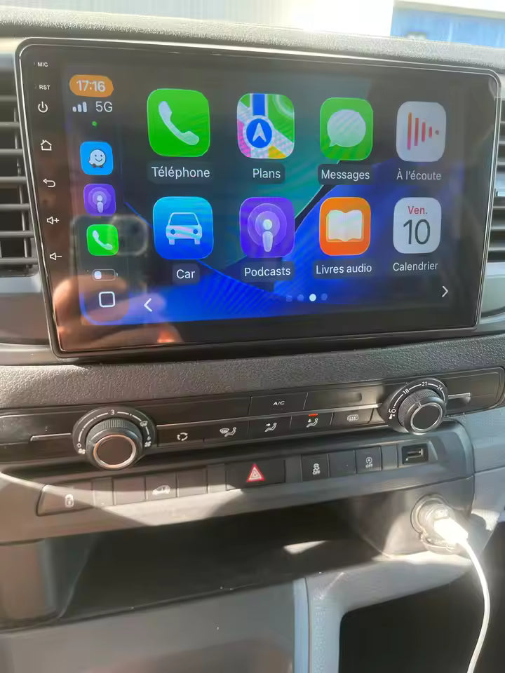 Façade autoradio dédiée à la Toyota Proace 2016-2021