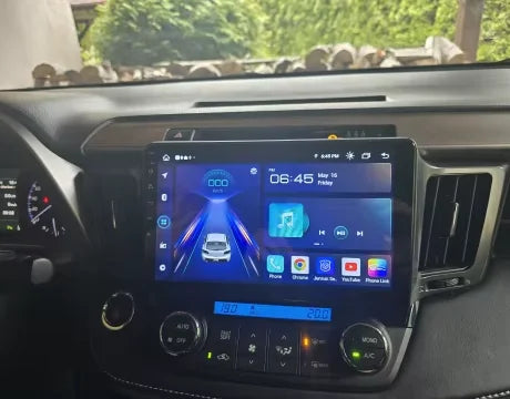Façade autoradio dédiée à la Toyota RAV4 2013-2018