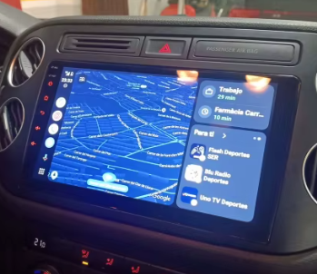 Façade autoradio dédiée à la Volkswagen Tiguan 2006-2016