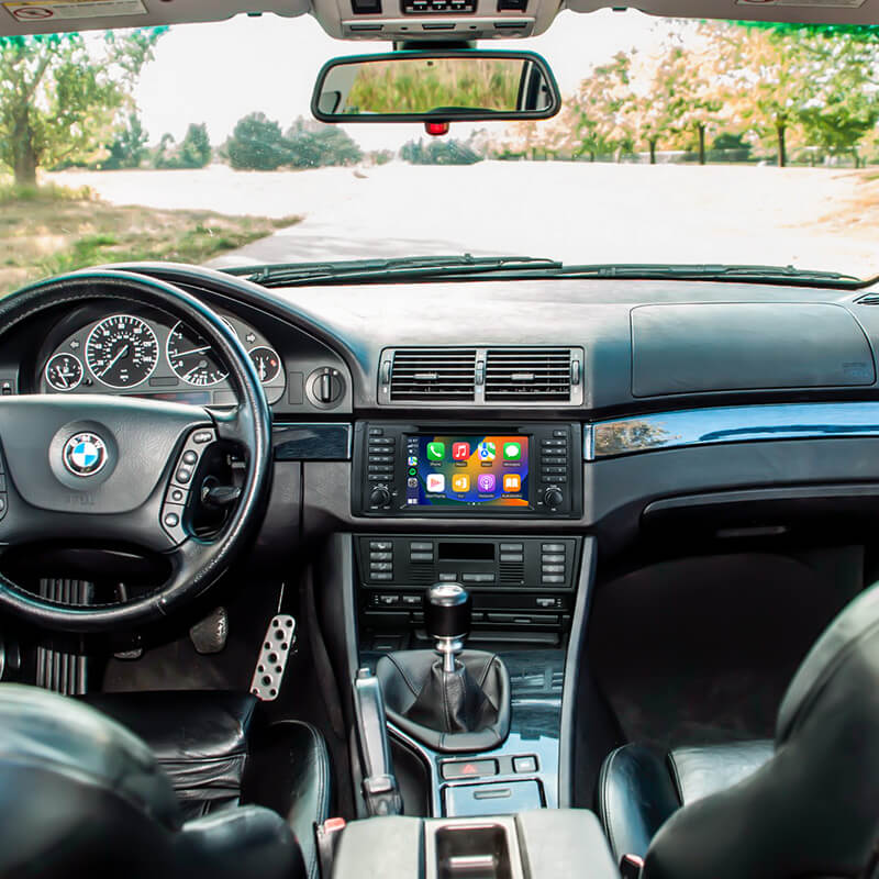 Installation plug and play de l'écran CarPlay sur BMW Série 5 E39 / X5 E53