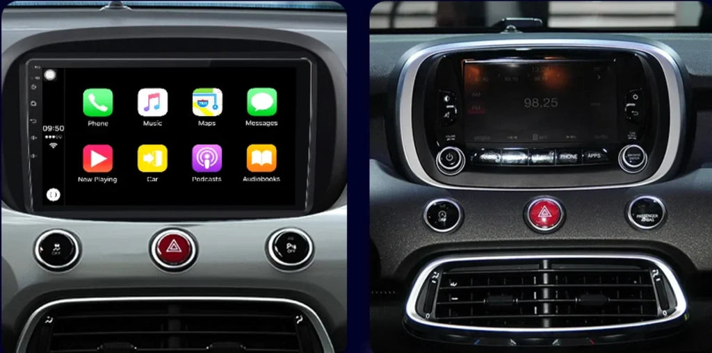 Installation plug and play de l'écran CarPlay sur Fiat 500X
