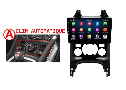 Installation plug and play de l'écran CarPlay sur Peugeot 5008
