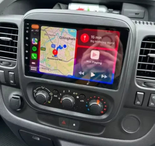 Apple CarPlay sans fil et Android Auto pour Renault Trafic 3 (2014-2021)