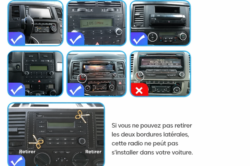 Installation plug and play de l'écran CarPlay sur Volkswagen Multivan