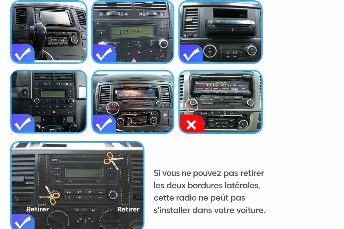 Installation plug and play de l'écran CarPlay sur Volkswagen Multivan