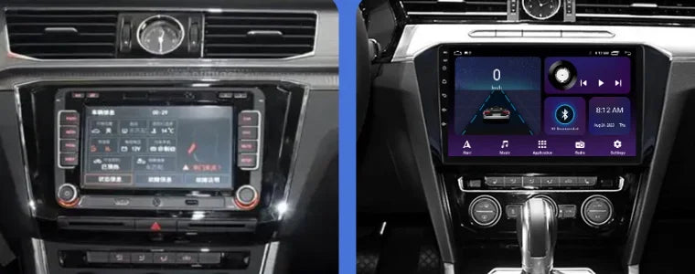 Installation plug and play de l'écran CarPlay sur Volkswagen Passat 8