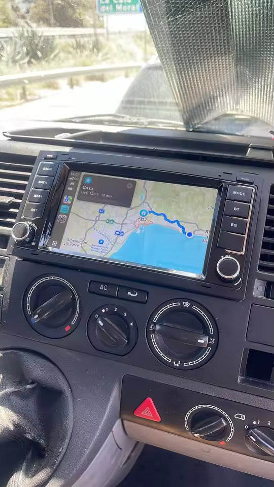 Installation plug and play de l'écran CarPlay sur Volkswagen T5 Transporter - Multivan - Touareg