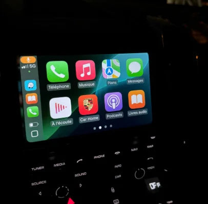 Interface CarPlay sans fil pour l'écran d'origine Porsche PCM 3.1