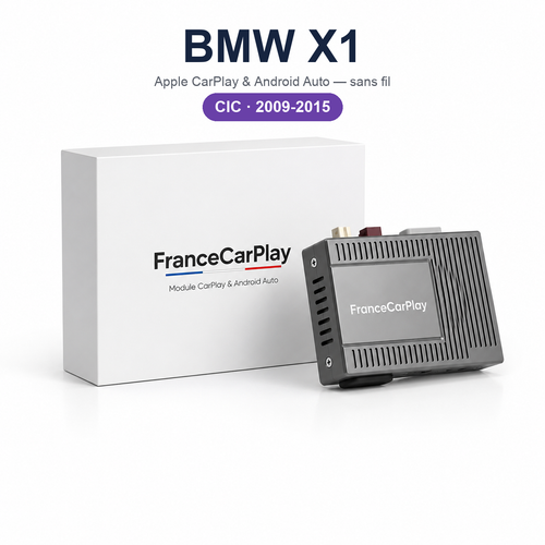 BOITIER BMW X1 CIC [2009-2015] CarPlay Android Auto