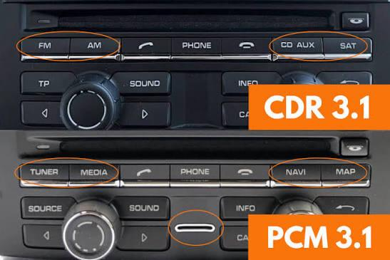 Module multimédia CarPlay et Android Auto pour Porsche PCM 3.1