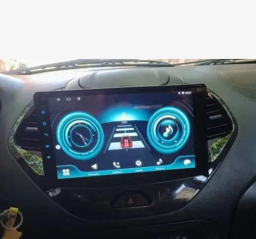 Navigation GPS sur l'écran tactile CarPlay de la Ford Ka