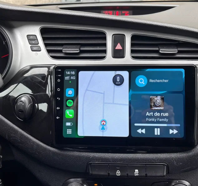 Façade autoradio dédiée à la Kia Ceed 2012-2018