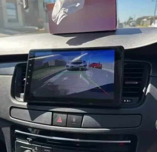 Navigation GPS sur l'écran tactile CarPlay de la Peugeot 508