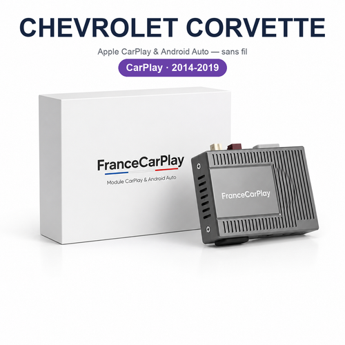 BOITIER CHEVROLET CORVETTE [2014-2019] CarPlay Android Auto