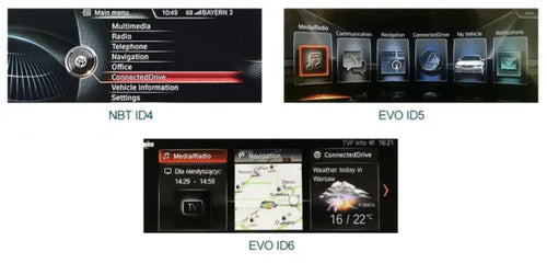 Boîtier CarPlay BMW - Poste d'origine – NBT ID4