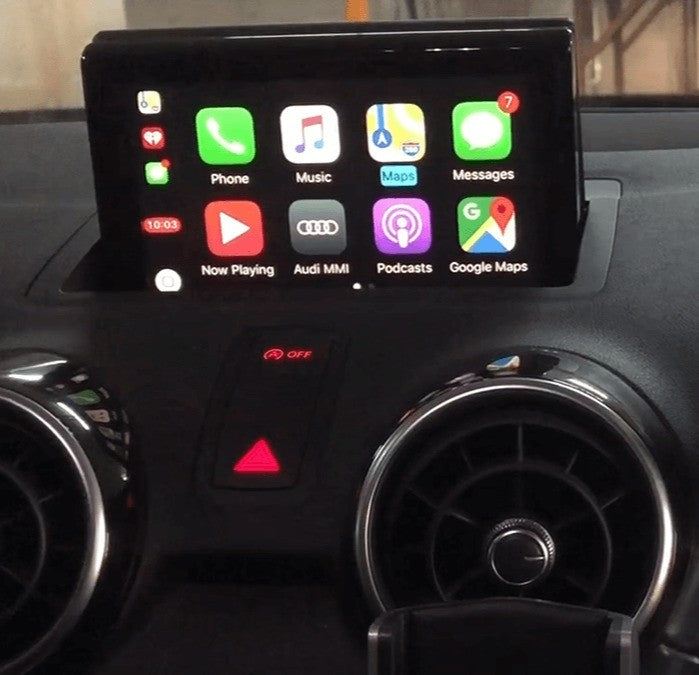 Rendu client CarPlay sur écran d’origine